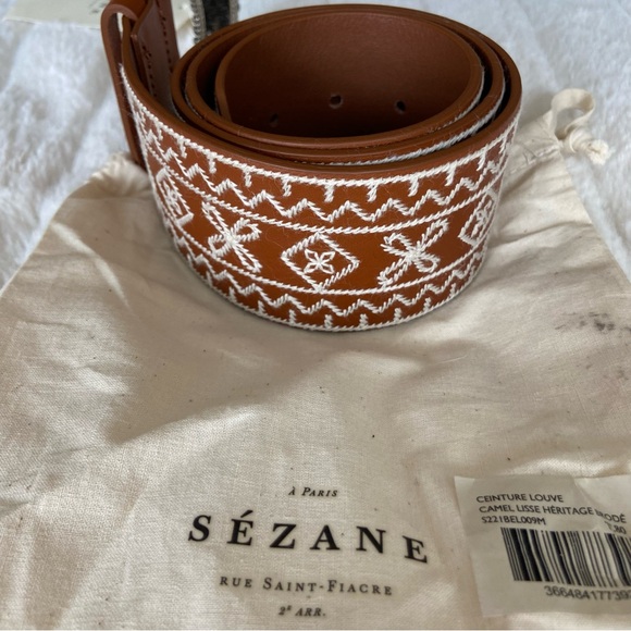 🌿|NWT| Sézane Louve Belt- 80cm - Picture 7 of 15